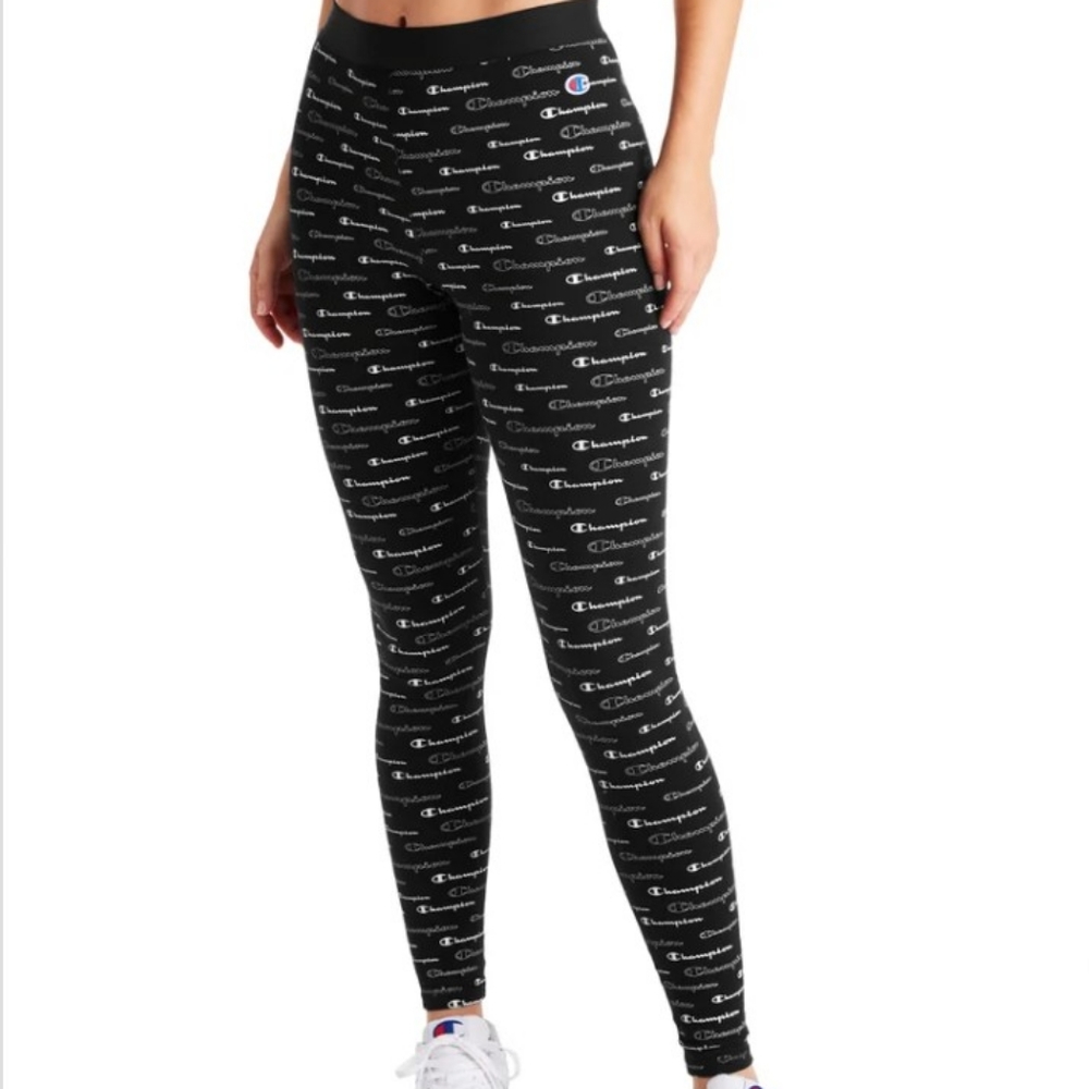 Champion leggings all over print brand new